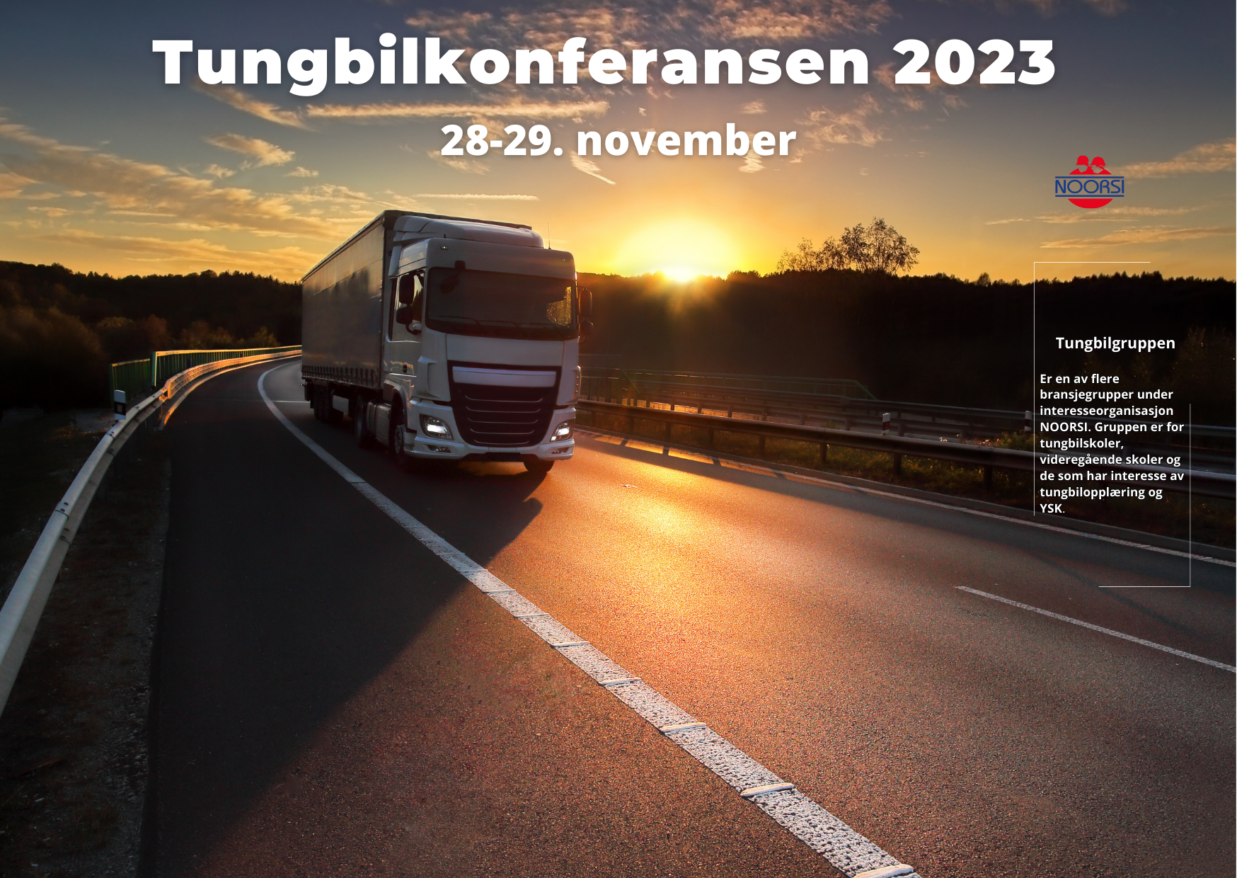 Tungbilkonferansen m/julebord 2023